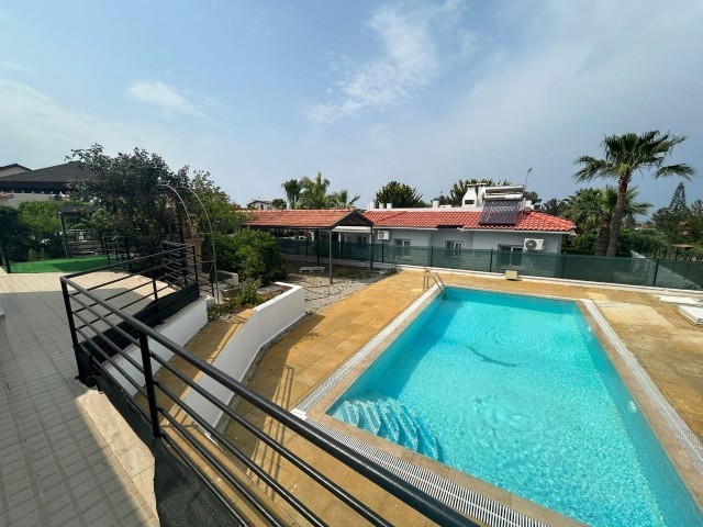 3+1 VILLA FOR RENT WITH PRIVATE POOL IN GIRNE ALSANCAK