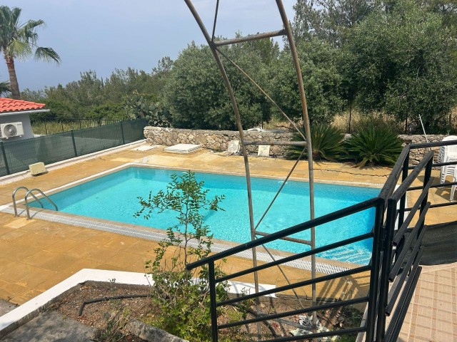 3+1 VILLA FOR RENT WITH PRIVATE POOL IN GIRNE ALSANCAK