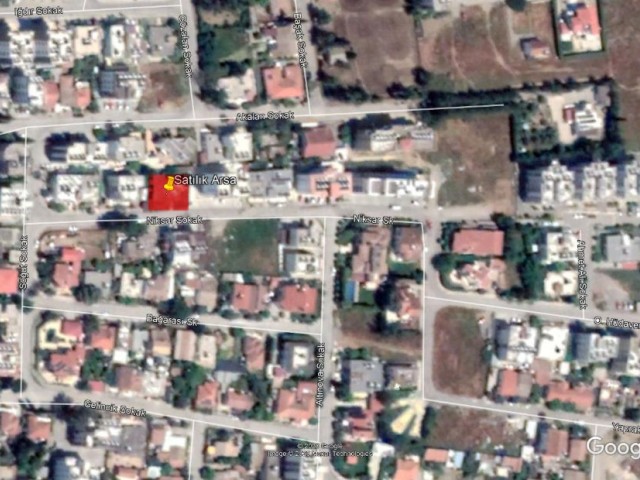520m2 Land Suitable for Apartment Construction in an Easy-to-Reach and Centrally Located Location in the Kizilbas District of Nicosia / 50% on the Base / 160% in Total / 5 Dec Decks of Land for Sale with Zoning Permission ** 