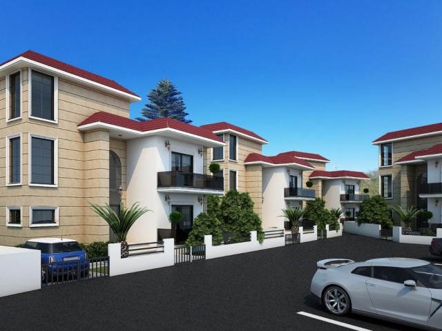 Girne Alsancak'ta Yavuz Çıkartma Plajı Bölgesinde Yeni Bir Yaşam Alanı 3 Yatak Odalı Özel Havuzlu Dubleks Lüks Villalar !!!/ Luxurious 3 Bedroom Dublex  Villas With Private Pool For Sale in Kyrenia, Alsancak!!! 