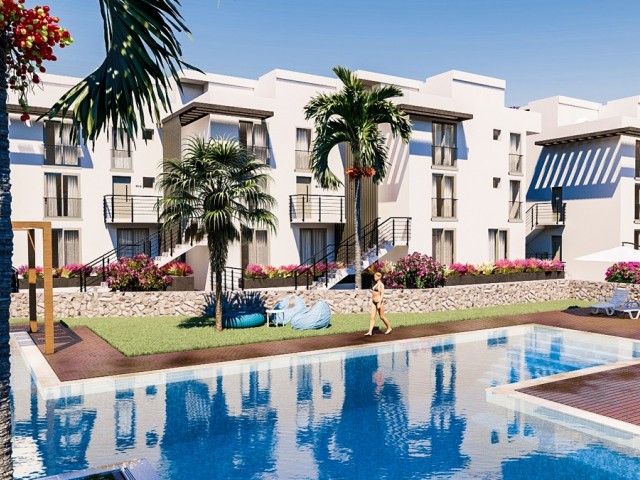 Luxury apartments right by the sea for sale in North Cyprus