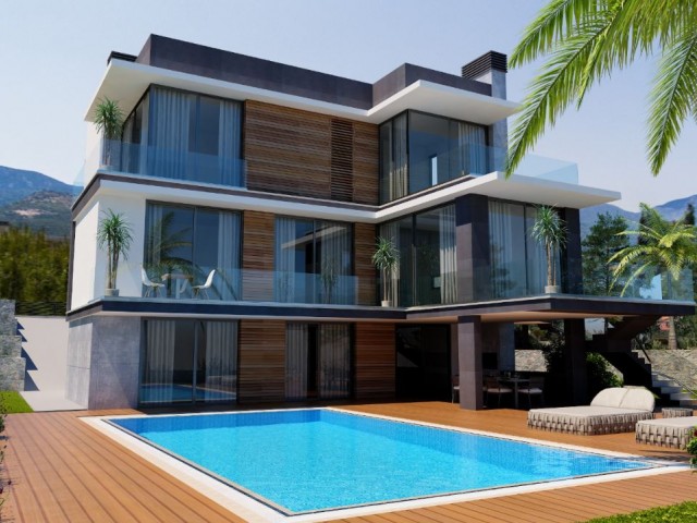 NEW GENERATION SMART VILLA FOR SALE IN KYRENIA  CATALKOY