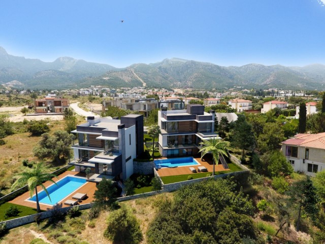 NEW GENERATION SMART VILLA FOR SALE IN KYRENIA  CATALKOY