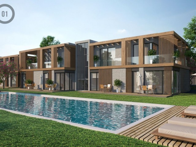 2 BEDROOMED NEW VILLAS FOR SALE IN OZANKÖY KYRENİA