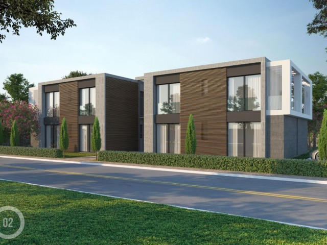 2 BEDROOMED NEW VILLAS FOR SALE IN OZANKÖY KYRENİA