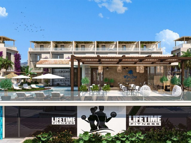 Studio and 1 Bedroom apartment For Sale in a Seafront project - Kyrenia, Esentepe, North Cyprus