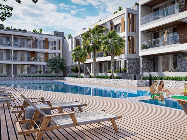 2 Bedrooms Apartments For Sale with Affordable Prices in Alsancak, Kyrenia 