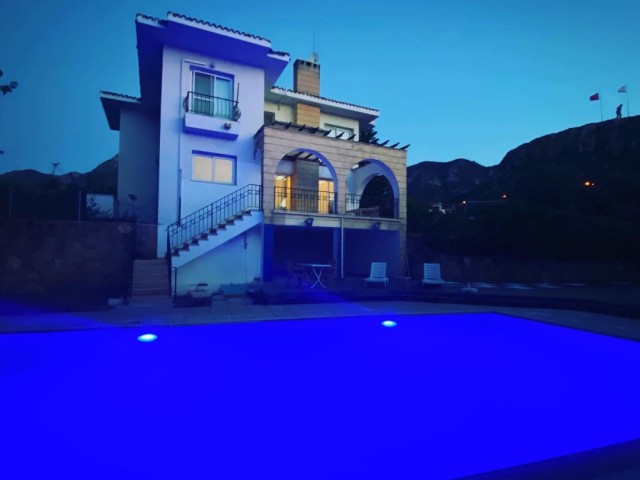 4+1 VILLA FOR RENT IN DOĞANKOY CIKLOS LOCATION