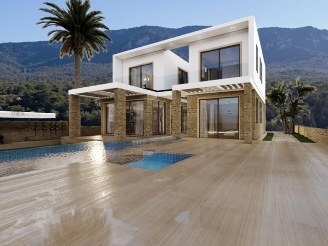 4 BEDROOM VILLA PROJECT WITH A WONDERFUL VIEW IN ESENTEPE!!!