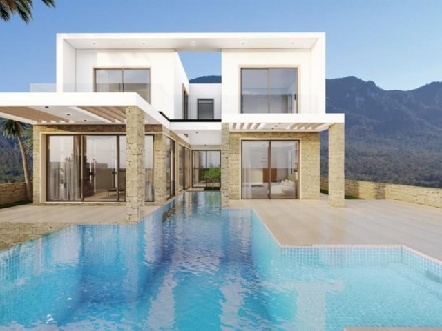 4 BEDROOM VILLA PROJECT WITH A WONDERFUL VIEW IN ESENTEPE!!!