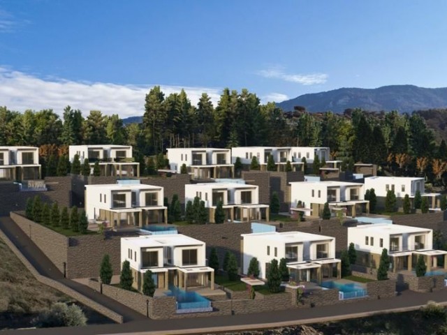 4 BEDROOM VILLA PROJECT WITH A WONDERFUL VIEW IN ESENTEPE!!!