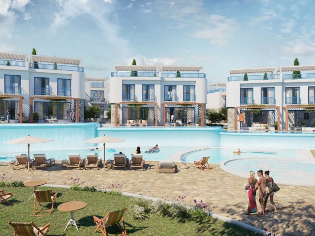 Prepaid Seafront Apartments in Lapta, the Shining Area of Kyrenia!!