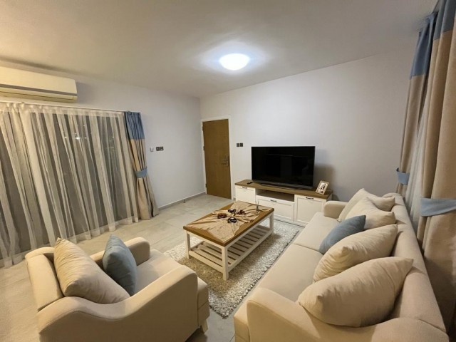 2+1 flat for rent within the site with pool