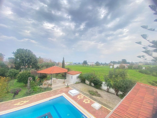 VILLA FOR SALE 200 METERS FROM THE SEA IN 2 ACRES OF LAND IN LAPTA - TEL: 0533 856 24 64