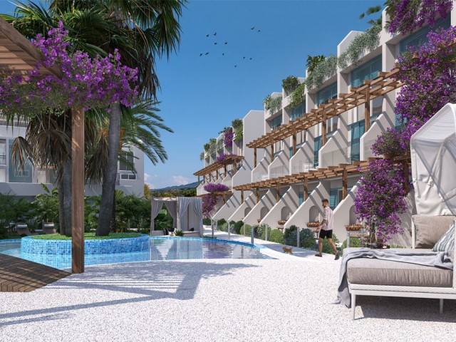 Modernes 2+1 Loft-Penthouse zu erschwinglichem Preis in Nordzypern zu verkaufen