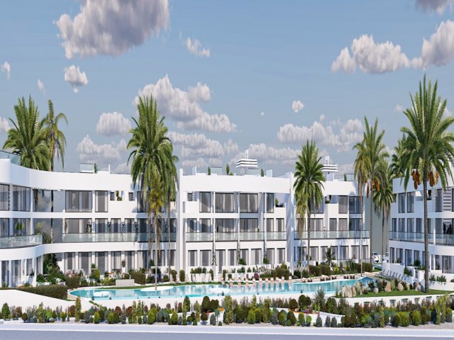 2-bedroom flats with unlimited sea views for sale in Iskele Boğaz, North Cyprus