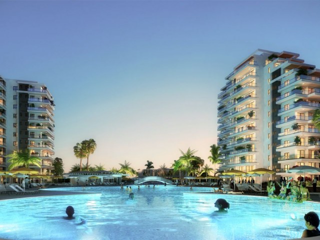 2+1 Apartments in complex for sale in North Cyprus 