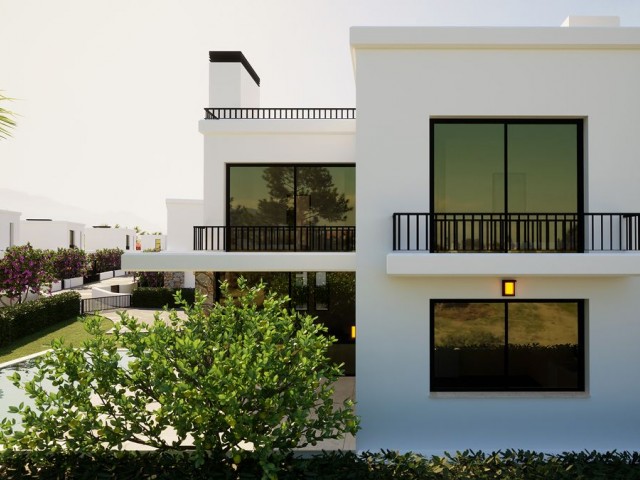 Unique and luxury 3+1 villas for sale in Edremit region of Kyrenia, North Cyprus