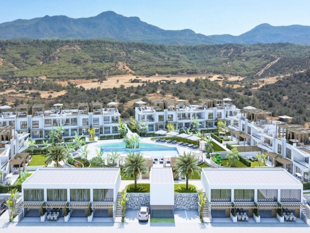 2 bedroom exclusive penthouses within walking distance to the beach in Esentepe, North Cyprus