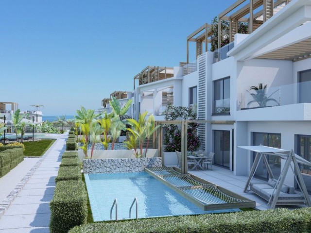 2 bedroom exclusive penthouses within walking distance to the beach in Esentepe, North Cyprus