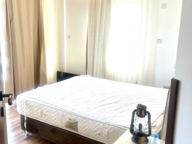 Fully furnished 3+1 flat for rent in a residence with pools in Kyrenia Center 