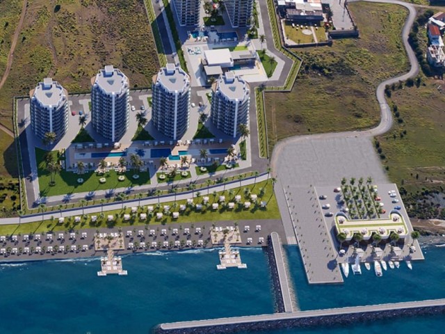 Studio flats for sale at AFRODIT HEALTH Gaziveren North Cyprus