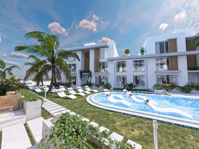 Zu verkaufen Twin - Villa mit drei Schlafzimmern in Famagusta