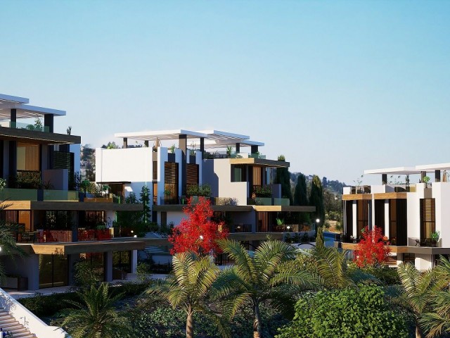 2 bedroom penthouse for sale in north Cyprus Esentepe