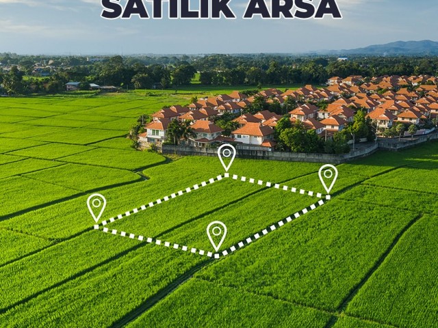 Land for Sale in Tatlısu, 900 mt to the Sea!