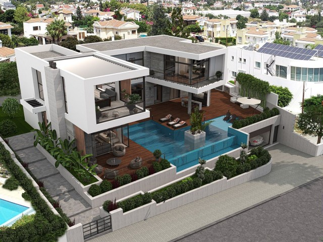 Ultraluxuriöse Villa mit 5 Schlafzimmern zum Verkauf in Bellapais, Nordzypern