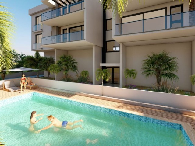 Lapta, luxury 2+1 flats for sale 96 - 119 m2, 30% down payment, remaining 15 months installment +905428777144 Русский, Turkish, English