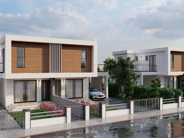 BUCHEN SIE IHREN PLATZ IN NEW GENERATION LIVING SPACE 3+1 TWIN VILLAS IN FAMAGUSTA