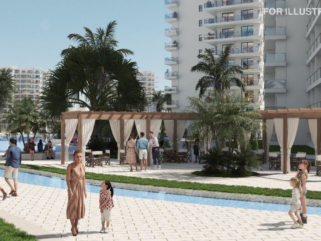 Studio apartments in the CAESAR RESORT complex in Iskel, just 400 meters from the beaches on Long Beach!