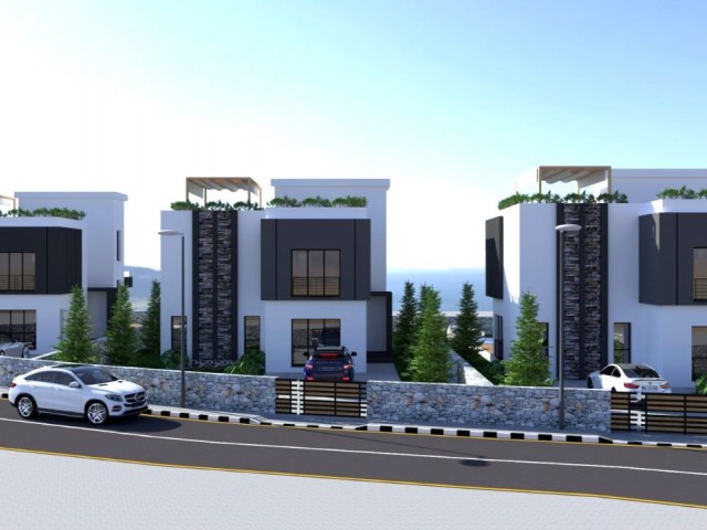 Freischaltbare Villa mit Meerblick zum Verkauf in Karaağaç!