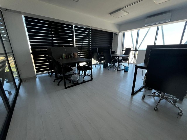 Furnished Commercial Offices for Rent on the Main Road in Kyrenia Center