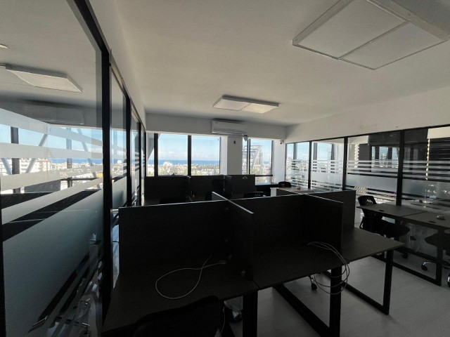 Furnished Commercial Offices for Rent on the Main Road in Kyrenia Center