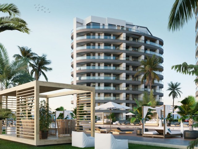 آپارتمان های جدید به دریای مدیترانه در داخل سایت