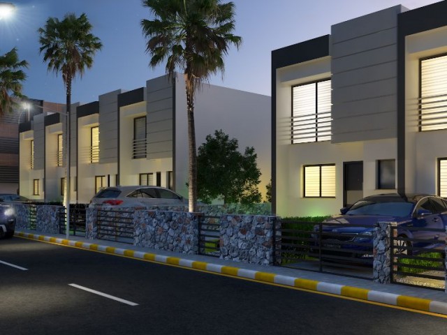 Kıbrıs Girne Alsancak Muhteşem Lokasyonda Satılık 2+1 Duplex Villalar