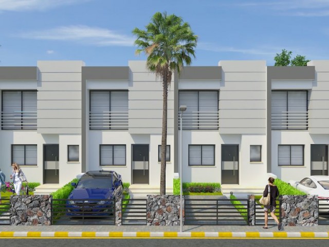 Kıbrıs Girne Alsancak Muhteşem Lokasyonda Satılık 2+1 Duplex Villalar