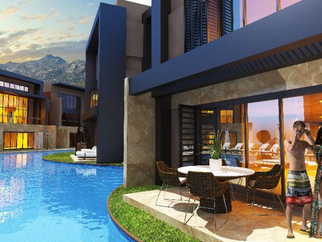 Ultra Luxus 1 + 1 Loft Wohnungen In Zypern Kyrenia Karaoglanoglu Website ** 