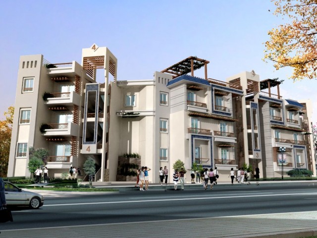 2+1 And 3+1 Apartments For Sale On The Alsancak Site In Kyrenia, Cyprus ** 