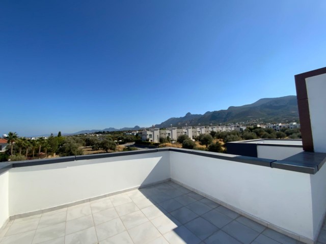 Sea and Mountain View Twin Villa for Sale in Ozanköy, Kyrenia ** 