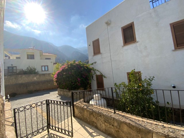 Cyprus Kyrenia Karmi 3+1 Duplex Villa with Sea View for Rent with Pool ** 