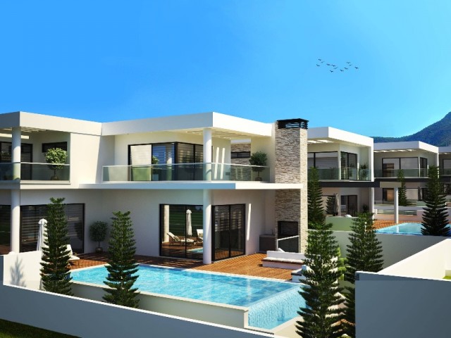 Girne Merkez Satılık Modern ve Lüx 4+1 Villa