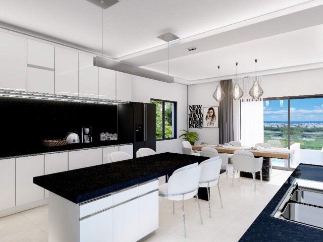 Girne Merkez Satılık Modern ve Lüx 4+1 Villa