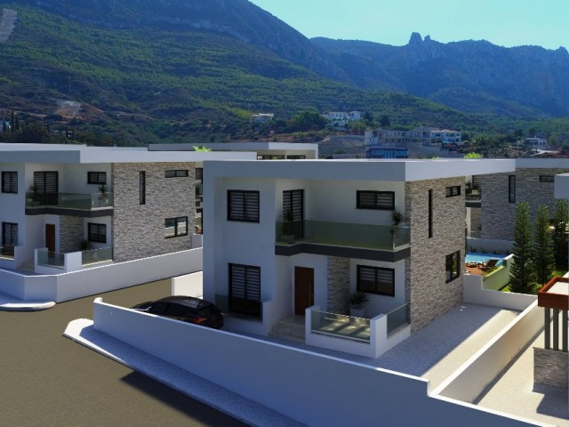 Girne Merkez Satılık Modern ve Lüx 4+1 Villa