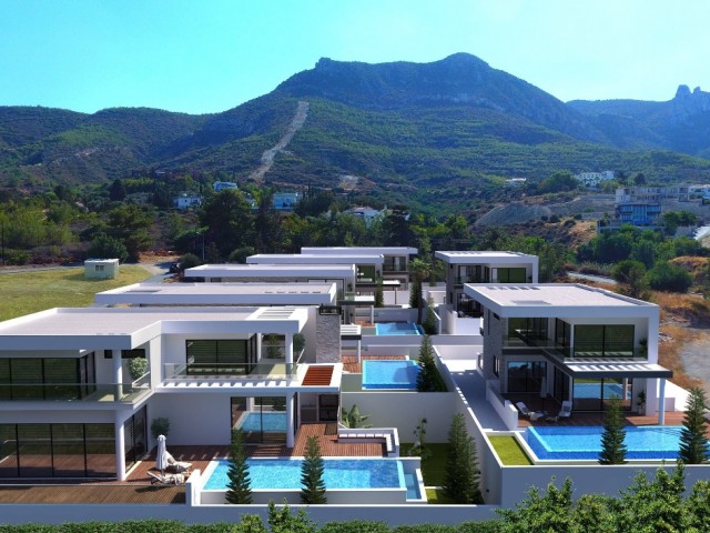 Modern and Luxury 4+1 Villa For Sale In Kyrenia Center ** 