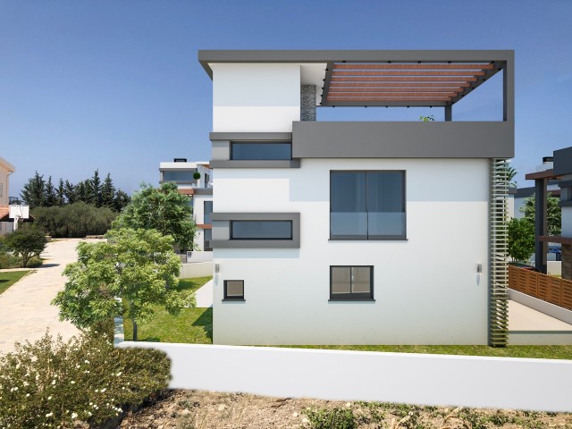 Villa Zum Verkauf Mit Meerblick In Zypern Kyrenia Alsancak Kapmaz ** 