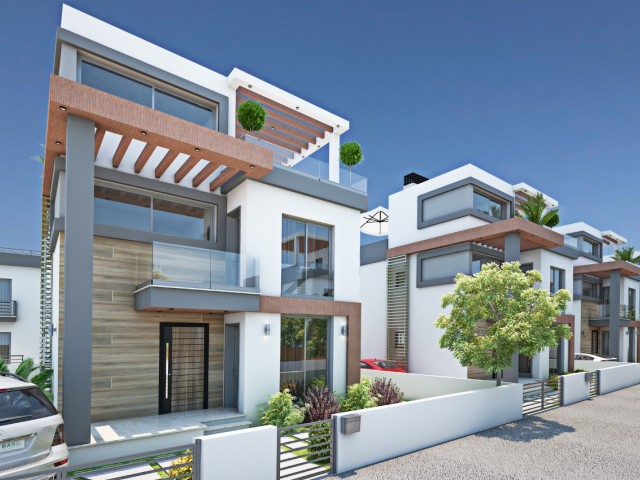 Kıbrıs Girne Alsancak Kapanmaz Deniz Manzaralı Satılık Villa 
