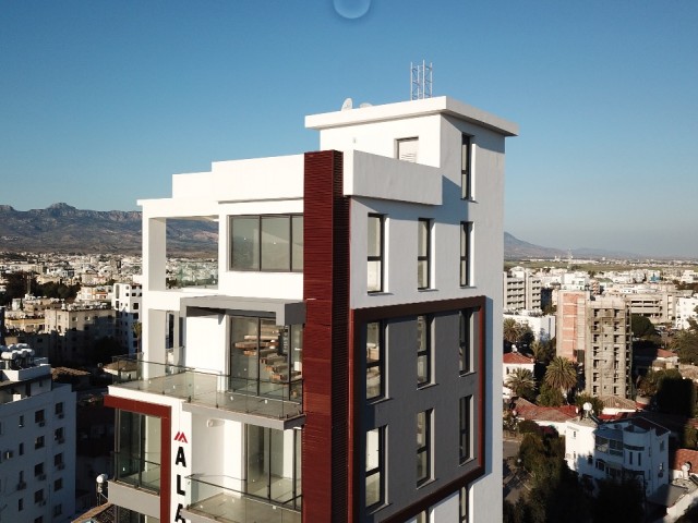 Kıbrıs Lefkoşa Yenişehir Satılık 2+1 ve Penthouse Daireler